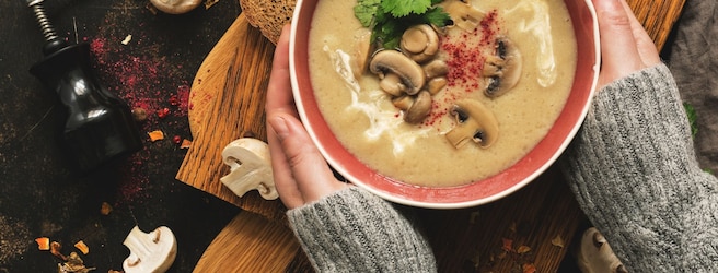 10 recettes champignons