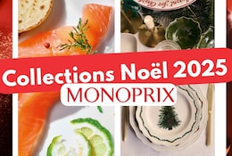 Découvrez la collection de Noël 2025 Monoprix : food, mode, déco, beauté !