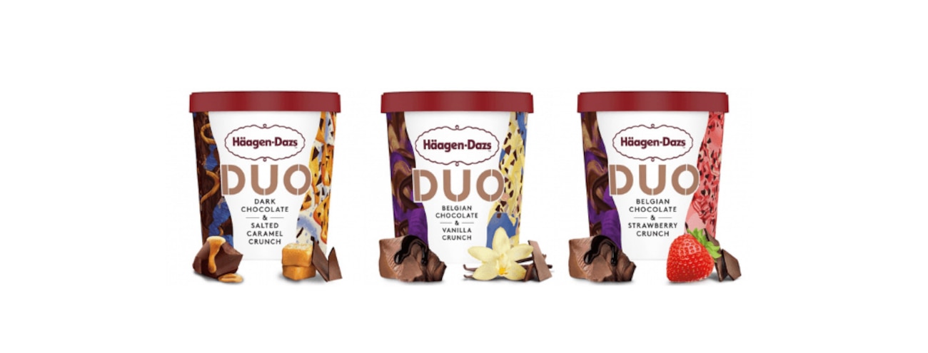 Häagen-Dazs DUO : du nouveau dans les crèmes glacées