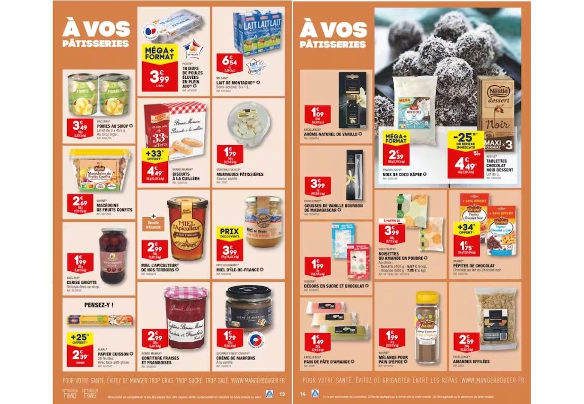 À vos pâtisseries ! Faites-vous plaisir en cuisine avec la sélection ALDI