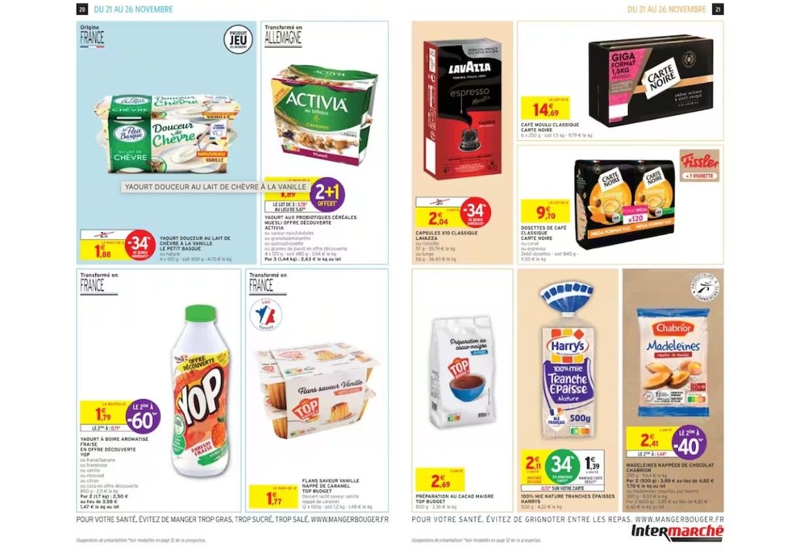Achetez en lot et maximisez votre pouvoir d'achat avec les promos Intermarché !