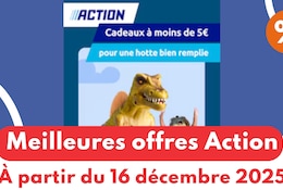 Catalogue Action du 16 au 31 décembre 2025 : les meilleures offres