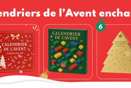 Idées et offres calendriers de l'Avent