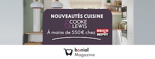 Découvrez les cuisines à moins de 550€ garanties 25 ans chez Brico Dépôt !