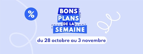 Bons Plans de la semaine valables du 28 octobre au 3 novembre