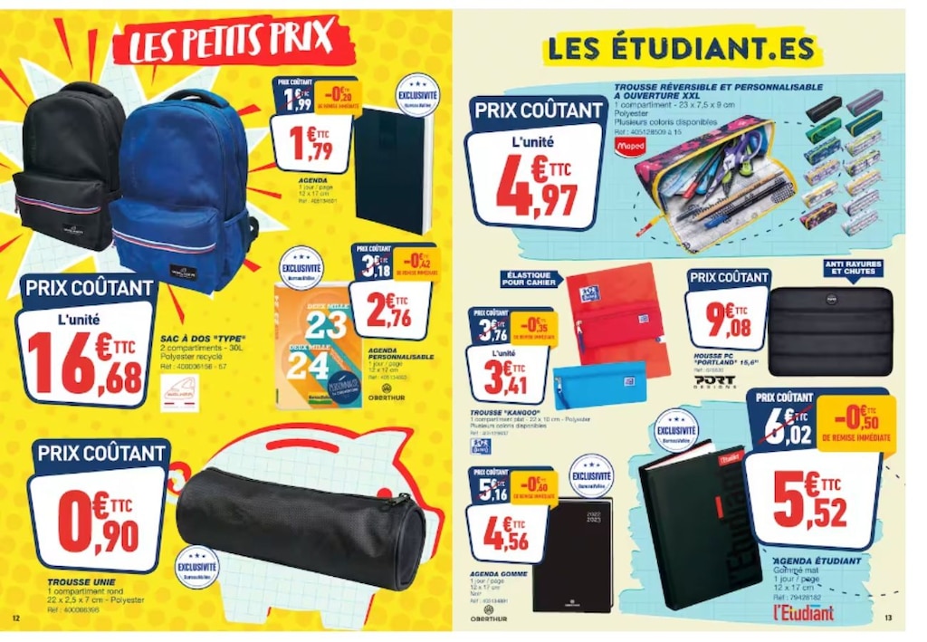 Offre cartable carrefour discount 2020