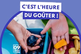 C'est l'heure du goûter ! Voir nos recettes de goûters sains et équilibrés