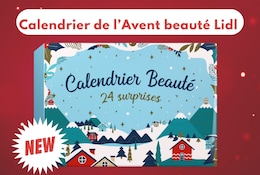 Calendrier de l'Avent beauté Lidl