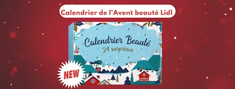 Calendrier de l'Avent beauté Lidl