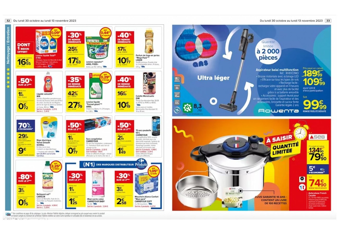 Carrefour célèbre vos marques préférées avec ses promos