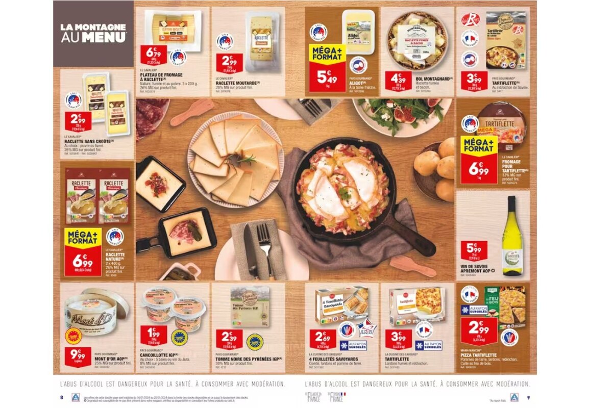 Craquez pour les offres montagnardes chez ALDI.