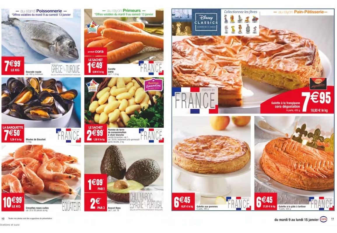 Craquez sur les produits frais à prix Cora