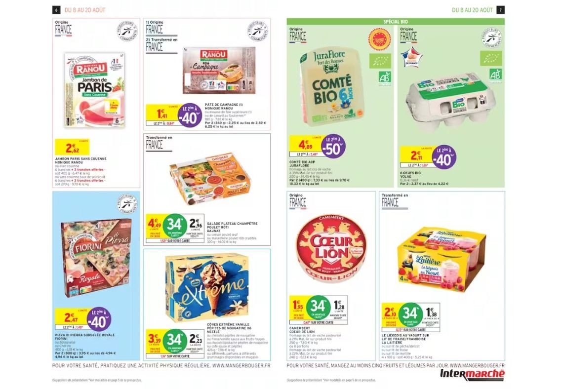 Craquez sur les promos du quotidien disponibles chez Intermarché