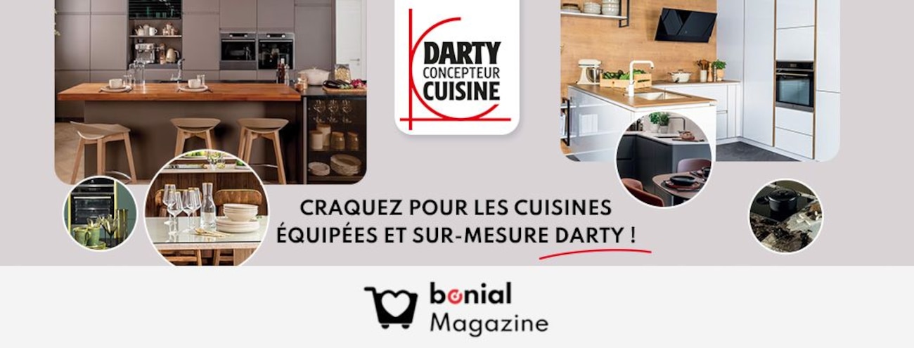 Découvrez les cuisines Darty équipées et sur-mesure 