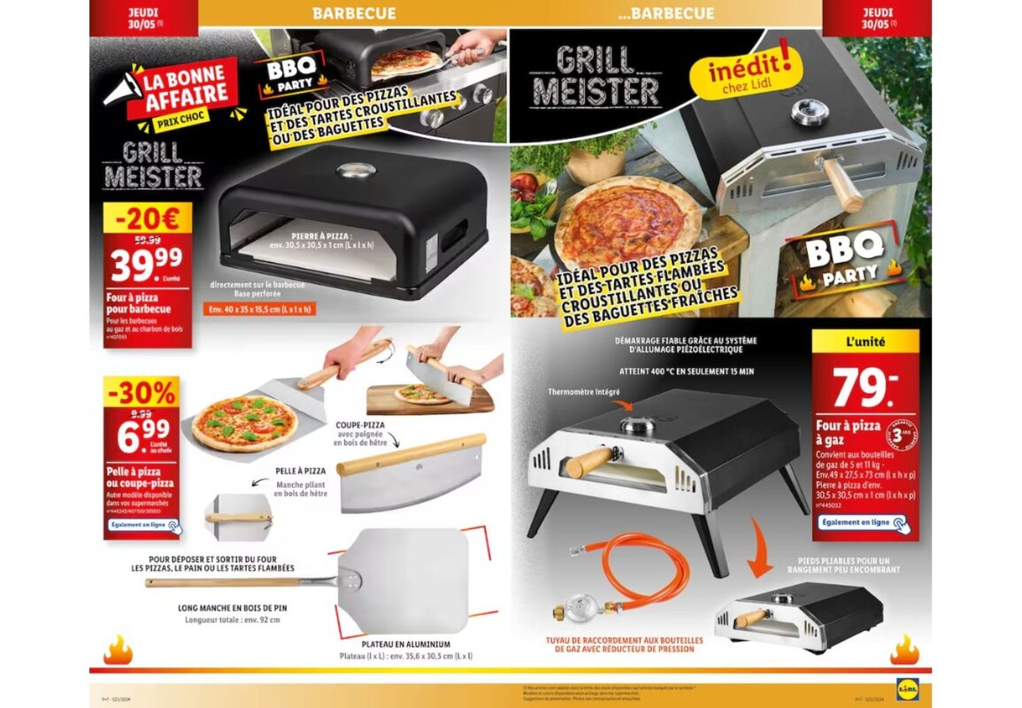 Découvrez les offres barbecue Grill Meister à prix mini chez Lidl