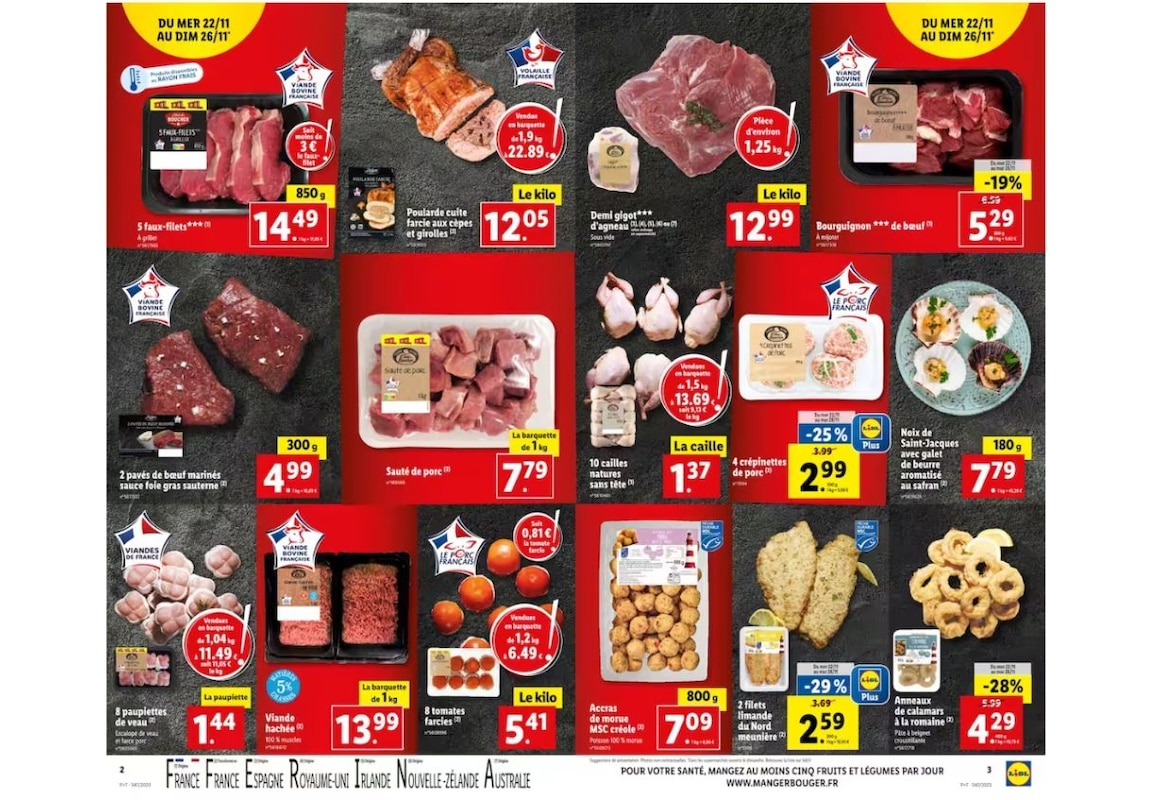 Des produits frais à bas prix _ C'est possible chez Lid