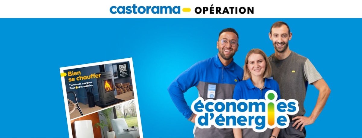 Opération économies d’énergie pour l'hiver avec Castorama