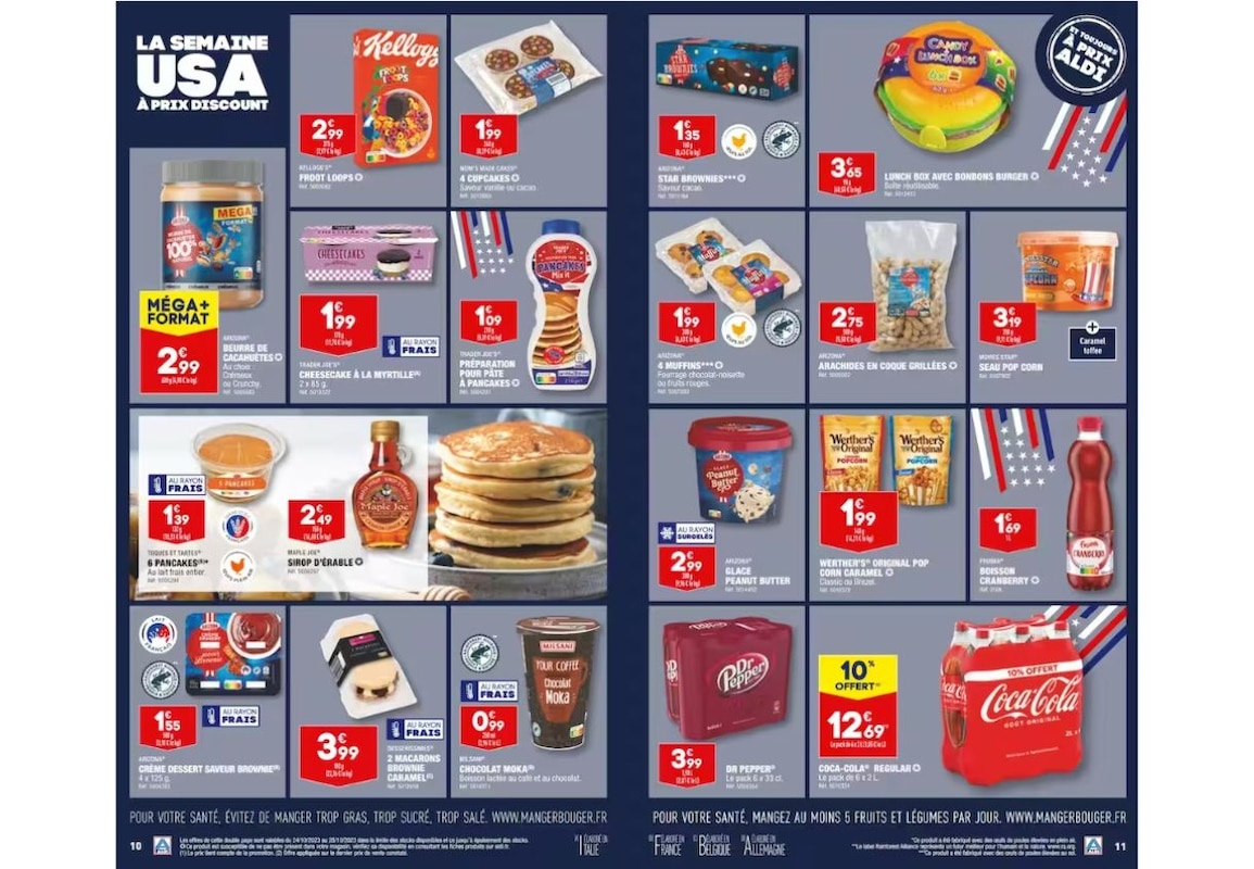 Faites le plein d'offres américaines avec la semaine spéciale USA chez ALDI