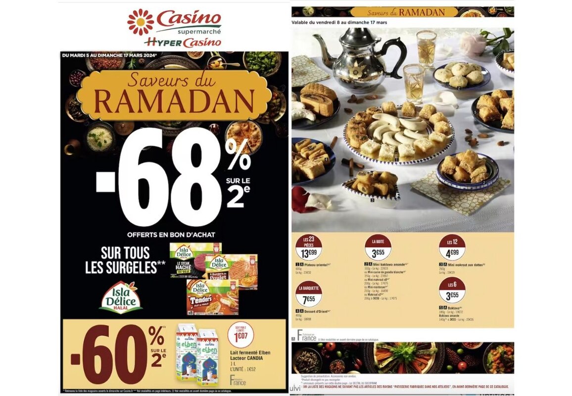 Faites le plein de Saveurs d'Orient chez Casino pour le ramadan