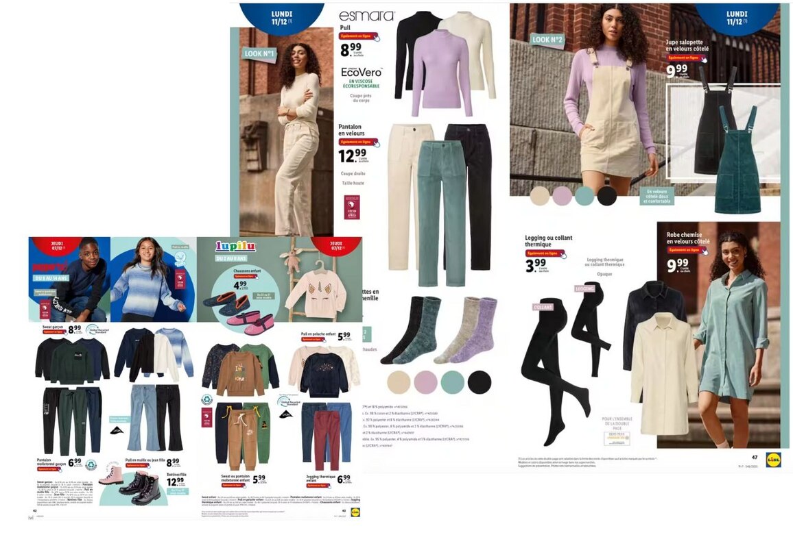 Faites le plein de vêtements d'hiver avec la collection Esmara