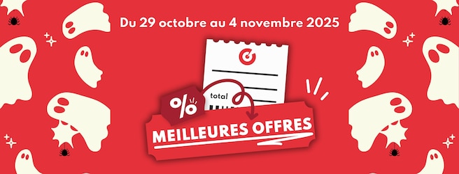 Meilleures offres de la semaine du 29 octobre au 4 novembre