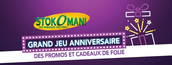 Grand jeu anniversaire Stokomani