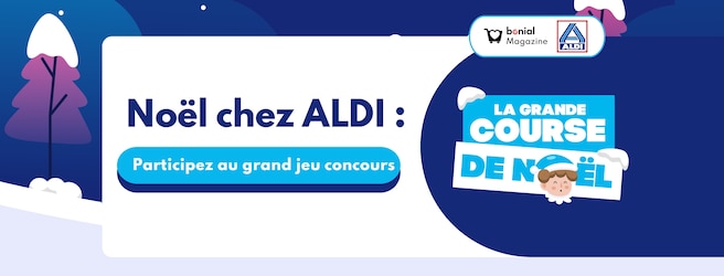 Noël chez ALDI : participez au grand jeu concours !