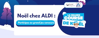 Lire l'article Noël chez ALDI : participez au grand jeu concours ! Noël chez ALDI : participez au grand jeu concours !