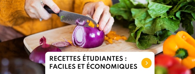 Idées recettes étudiantes faciles et pas chères