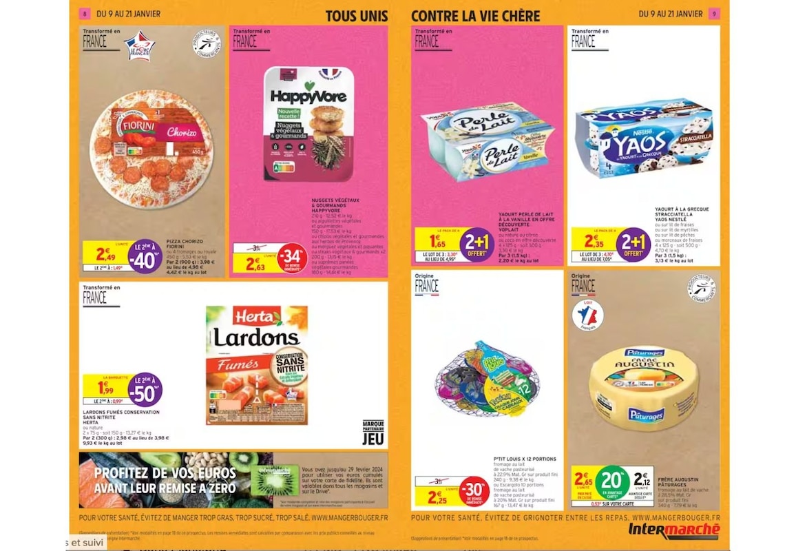 Intermarché est contre la vie chère avec son lot de promos