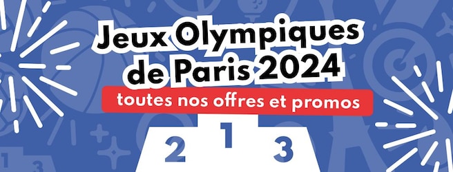 Jeux Olympiques de Paris 2024 : nos offres et promos