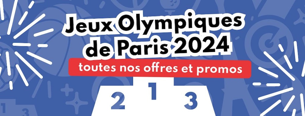 Jeux Olympiques de Paris 2024 : nos offres et promos