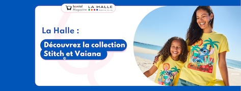 La Halle : Stitch et Vaiana prennent place dans la valise d'été