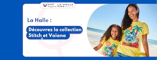 Lire l'article La Halle : Stitch et Vaiana prennent place dans la valise d'été La Halle : Stitch et Vaiana prennent place dans la valise d'été