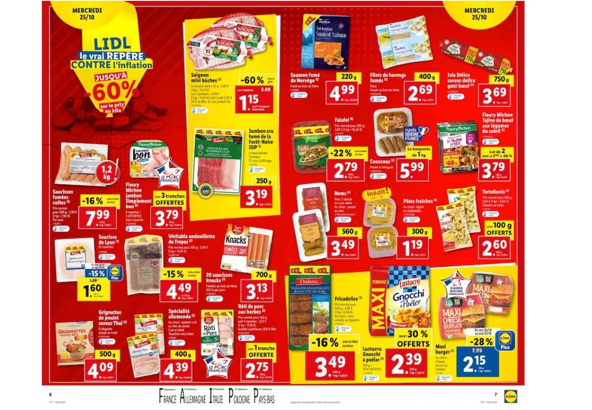 Les promos XXL sur des lots de produits du quotidien