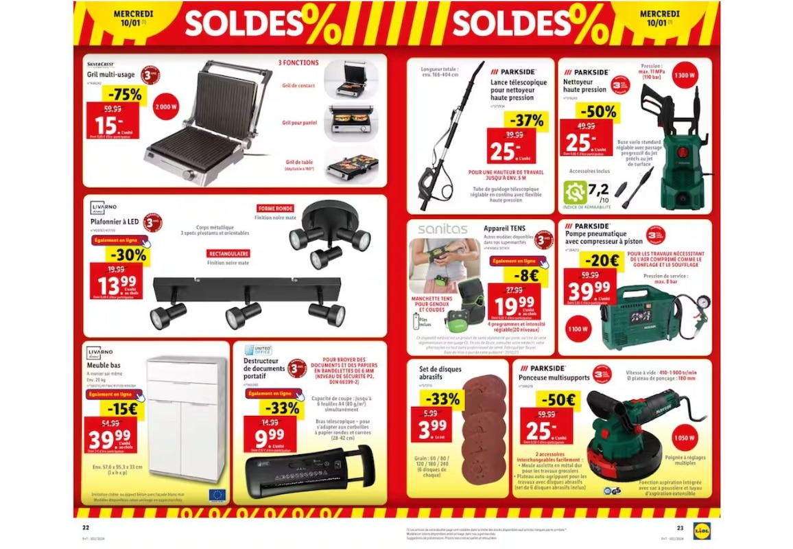 Les soldes d'hiver démarrent chez Lidl avec des prix et promos imbattables