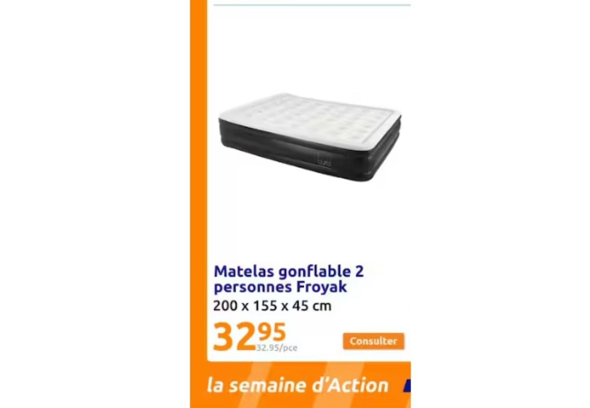 Matelas autogonflant de camping chez Action à 32,95€.jpg