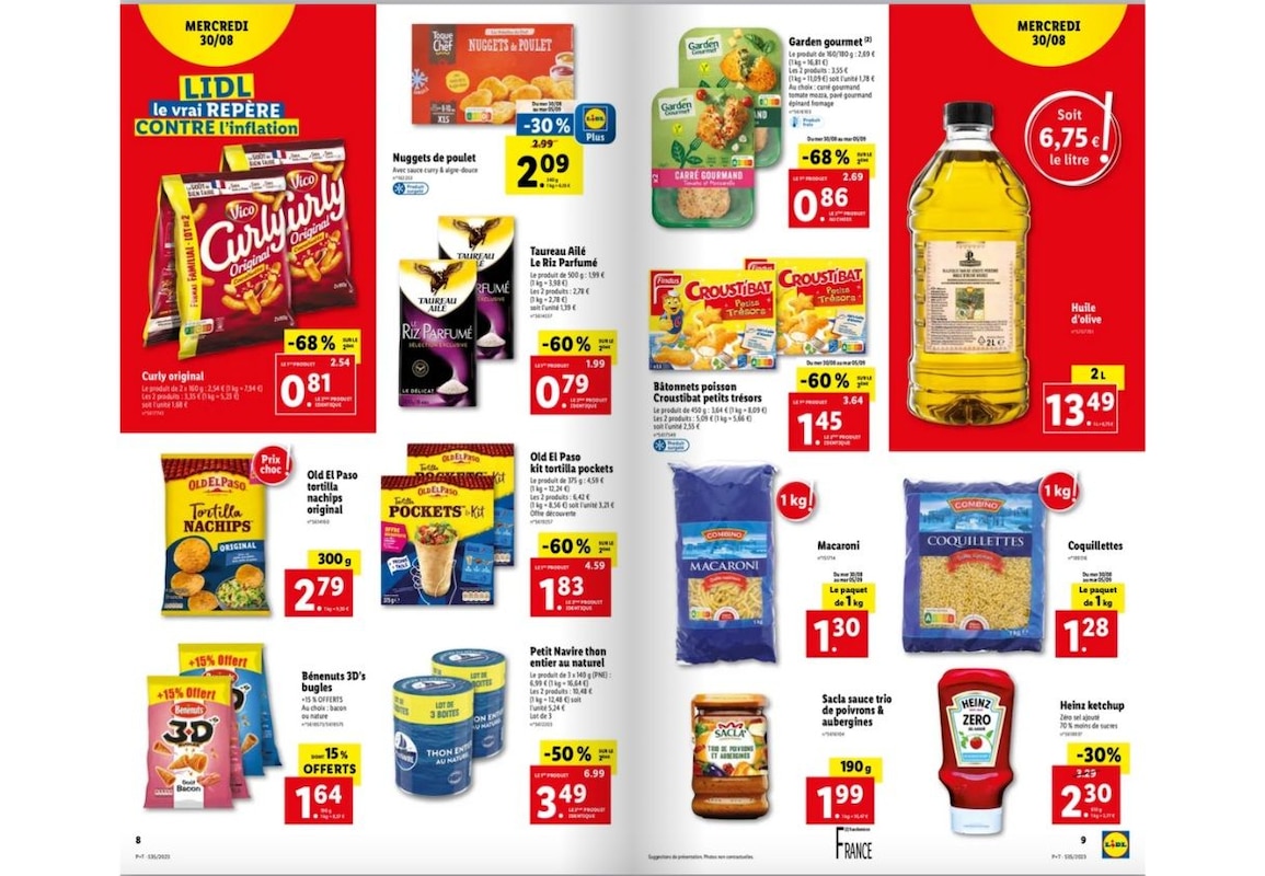 Maxi lots à des maxi prix avec les arrivages Lidl