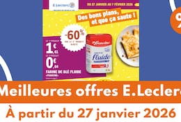 Catalogue E.Leclerc du 27 janvier 2026 : les meilleures offres