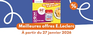 Catalogue E.Leclerc du 27 janvier 2026 : les meilleures offres