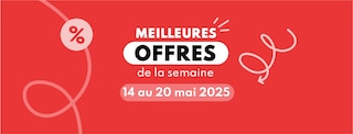 Meilleures offres de la semaine du 14 au 20 mai 