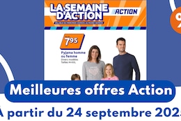 Meilleures offres Action du 24 septembre 2025