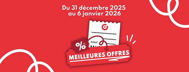 Les meilleures offres du 31 décembre 2025 au 6 janvier 2026