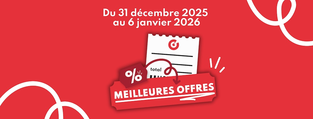 Les meilleures offres du 31 décembre 2025 au 6 janvier 2026