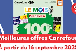 Meilleures offres Carrefour du 16 septembre 2025