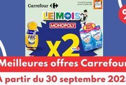 Meilleures offres Carrefour du 30 septembre 2025