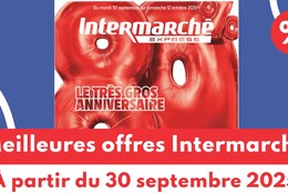 Meilleures offres Intermarché du 30 septembre 2025