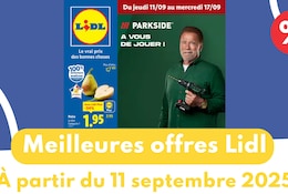 Meilleures offres Lidl du 11 septembre