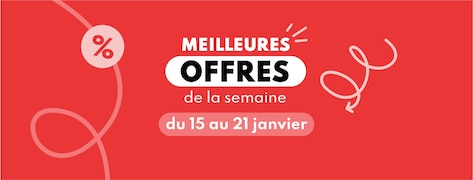 Meilleures offres du 15 au 21 janvier