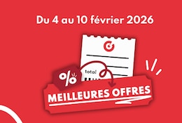 Les meilleures offres du 4 au 10 février 2026